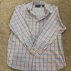 Club Room Button Down Dress Shirt - Long Sleeve - XL